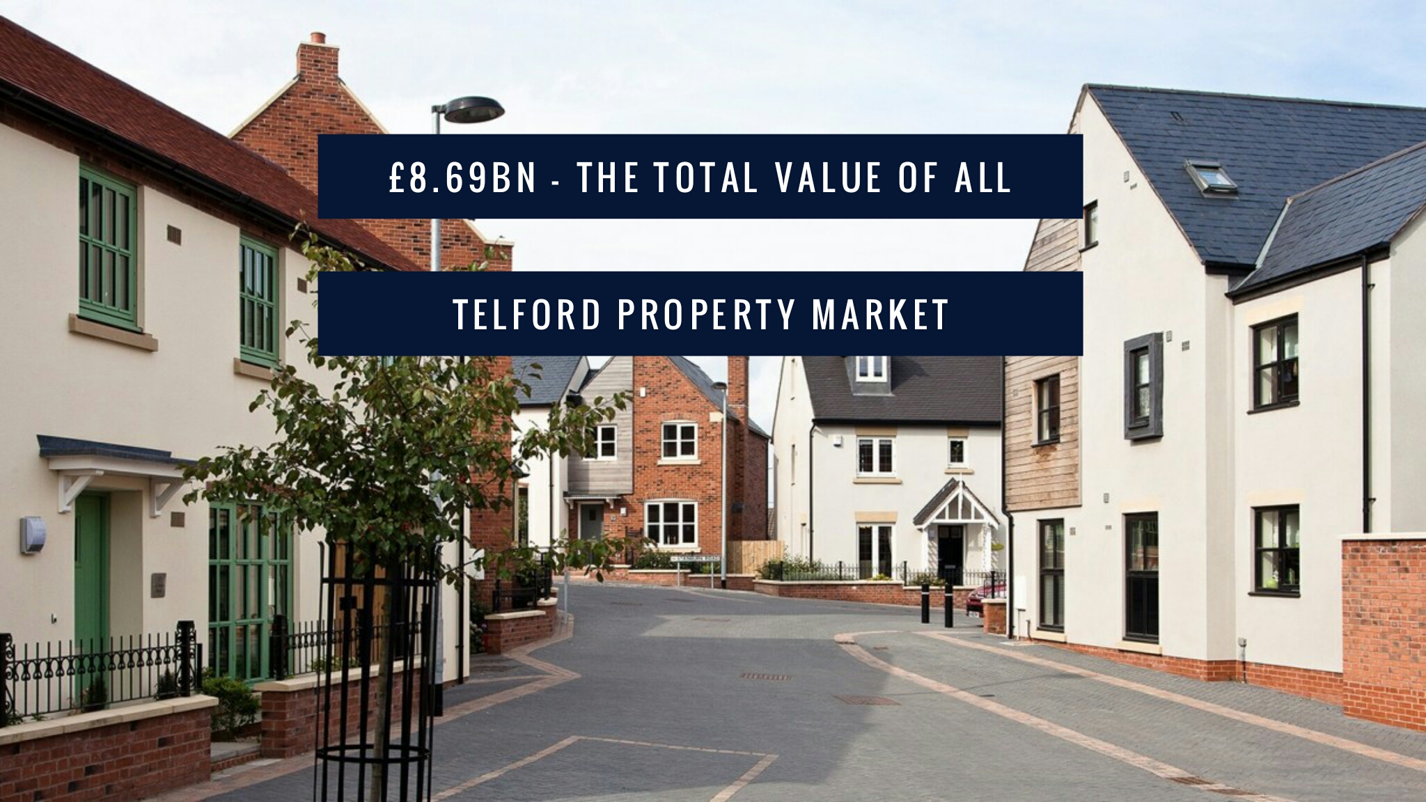 £8.69bn – The total value of all Telford Property Market